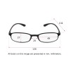 Lunettes loupe de lecture -modèle homme - FLEXIBLE BLACK